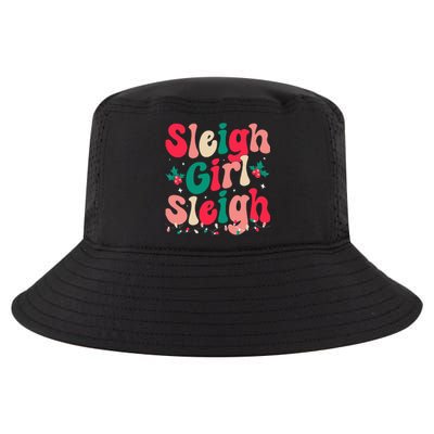 Sleigh Sleigh Christmas Retro Xmas Holiday Cool Comfort Performance Bucket Hat