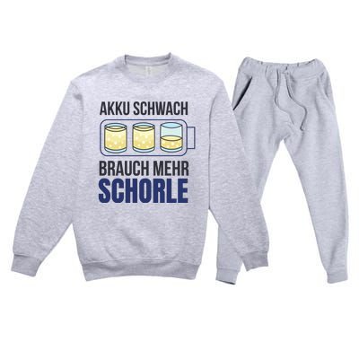 Schorle Premium Crewneck Sweatsuit Set