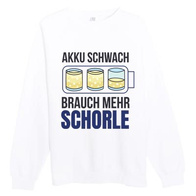 Schorle Premium Crewneck Sweatshirt