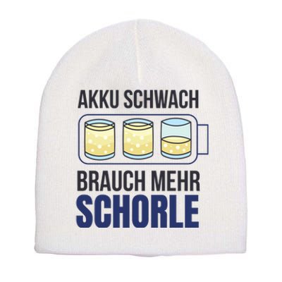 Schorle Short Acrylic Beanie