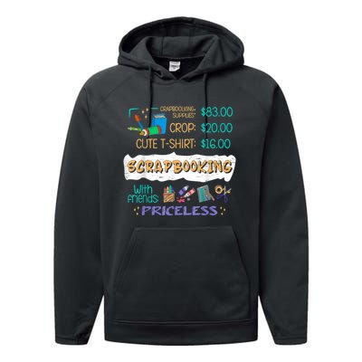 Scrapbooking Supplies Crop Handmade Scrapbooking Performance Fleece Hoodie