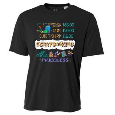 Scrapbooking Supplies Crop Handmade Scrapbooking Cooling Performance Crew T-Shirt