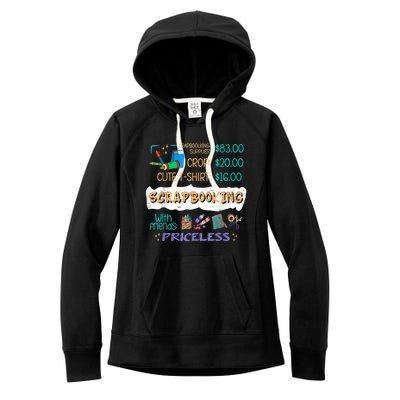 Scrapbooking Supplies Crop Handmade Scrapbooking Women's Fleece Hoodie