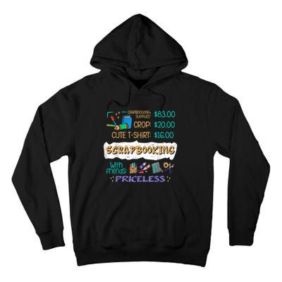 Scrapbooking Supplies Crop Handmade Scrapbooking Tall Hoodie