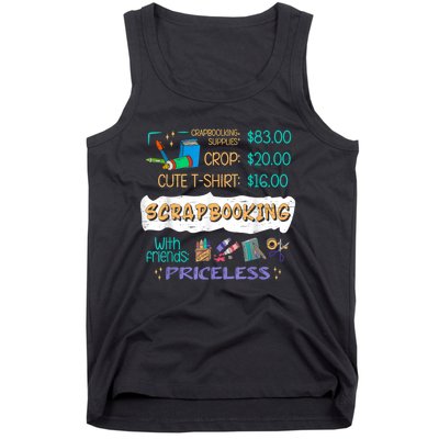 Scrapbooking Supplies Crop Handmade Scrapbooking Tank Top