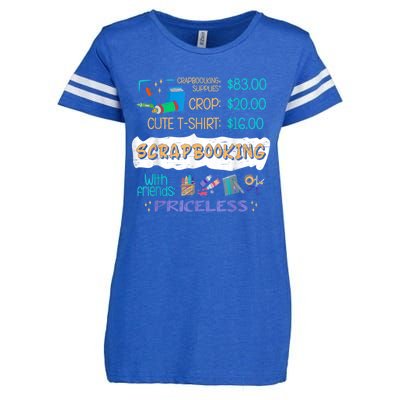 Scrapbooking Supplies Crop Handmade Scrapbooking Enza Ladies Jersey Football T-Shirt