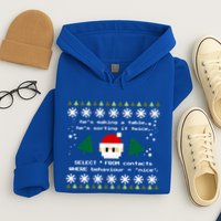 Sql Santa Claus Database Clause Developer Code Db Programmer Gift Hoodie