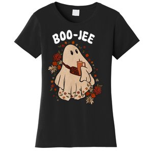 Spooky Season Cute Ghost Halloween Costume Boujee BooJee Women's T-Shirt