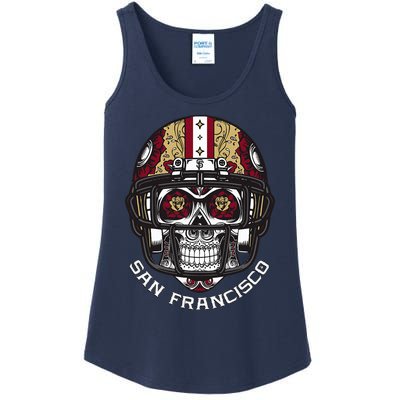 Sugar Skull Candy San Francisco Ladies Essential Tank