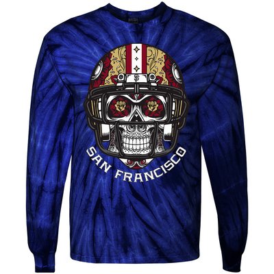 Sugar Skull Candy San Francisco Tie-Dye Long Sleeve Shirt