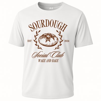 Sourdough Social Club Bread Wake & Bake In My Sourdough Era Performance Shirt
