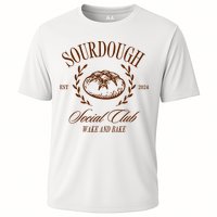 Sourdough Social Club Bread Wake & Bake In My Sourdough Era Cooling Performance Crew T-Shirt