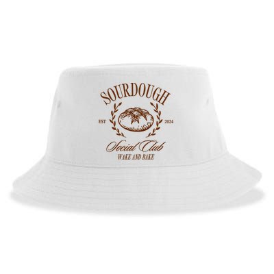 Sourdough Social Club Bread Wake & Bake In My Sourdough Era Sustainable Bucket Hat