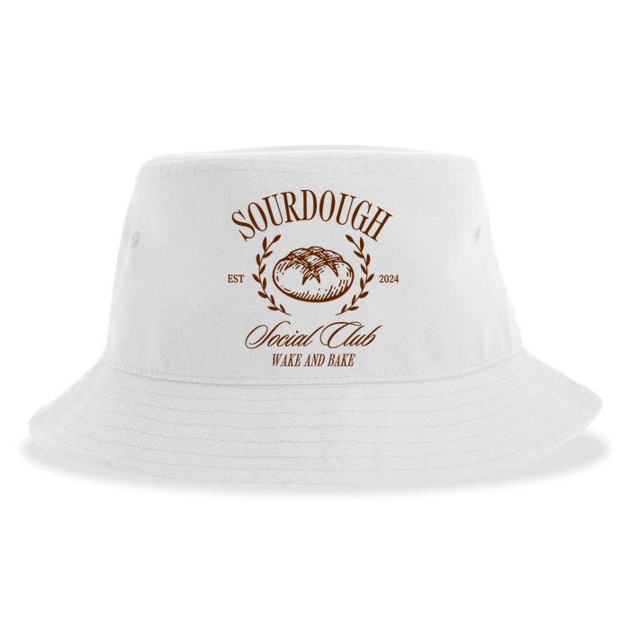 Sourdough Social Club Bread Wake & Bake In My Sourdough Era Sustainable Bucket Hat