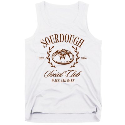 Sourdough Social Club Bread Wake & Bake In My Sourdough Era Tank Top