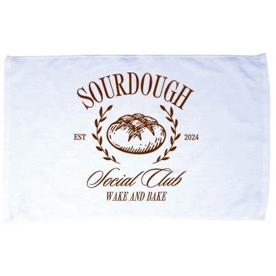 Sourdough Social Club Bread Wake & Bake In My Sourdough Era Microfiber Hand Towel