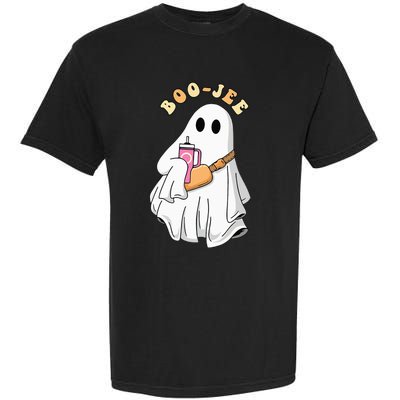 Spooky Season Cute Ghost Halloween Costume Boujee BooJee Garment-Dyed Heavyweight T-Shirt