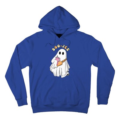 Spooky Season Cute Ghost Halloween Costume Boujee BooJee Hoodie