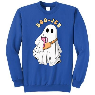 Spooky Season Cute Ghost Halloween Costume Boujee BooJee Sweatshirt