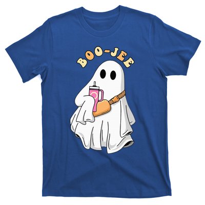 Spooky Season Cute Ghost Halloween Costume Boujee BooJee T-Shirt