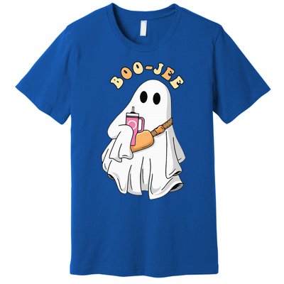 Spooky Season Cute Ghost Halloween Costume Boujee BooJee Premium T-Shirt