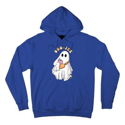 Spooky Season Cute Ghost Halloween Costume Boujee BooJee Tall Hoodie