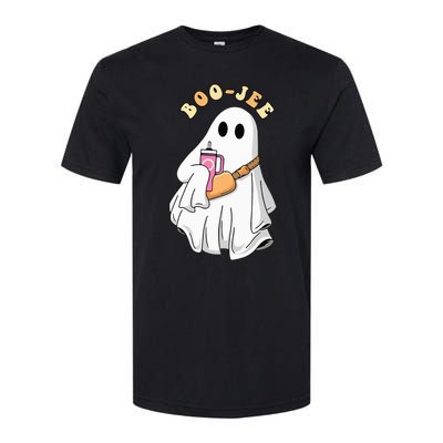 Spooky Season Cute Ghost Halloween Costume Boujee BooJee Softstyle CVC T-Shirt