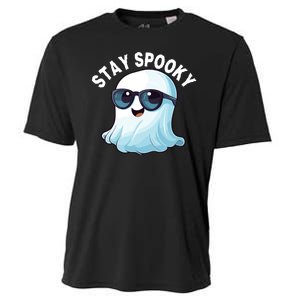 Stay Spooky Cute Ghost Boo Spooky Season Funny Halloween Spooky Boo Cooling Performance Crew T-Shirt