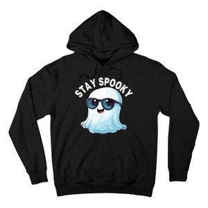 Stay Spooky Cute Ghost Boo Spooky Season Funny Halloween Spooky Boo Hoodie