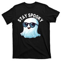 Stay Spooky Cute Ghost Boo Spooky Season Funny Halloween Spooky Boo T-Shirt