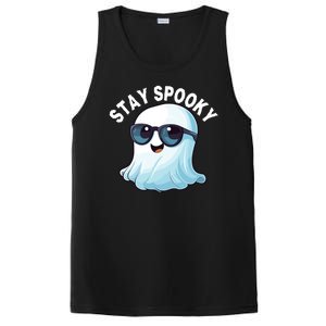 Stay Spooky Cute Ghost Boo Spooky Season Funny Halloween Spooky Boo PosiCharge Competitor Tank