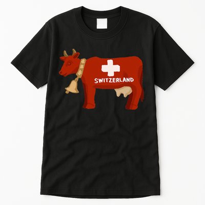 Switzerland Swiss Cow Tall T-Shirt