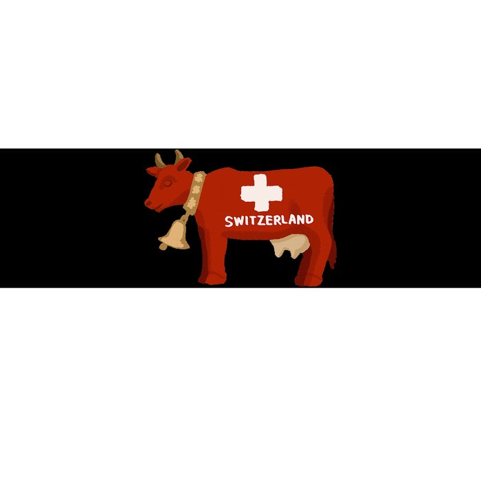 Switzerland Swiss Cow Bumper Sticker