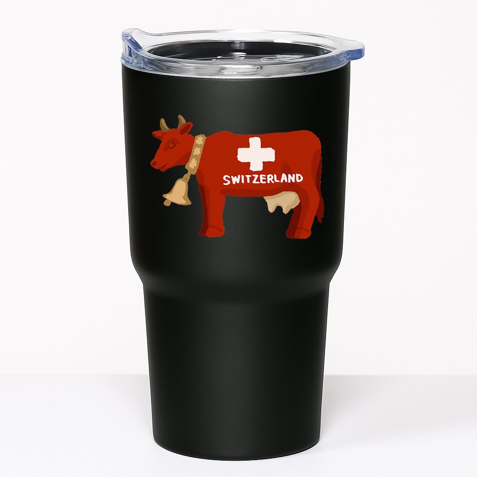 Switzerland Swiss Cow Tumbler