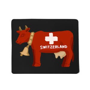 Switzerland Swiss Cow Mousepad