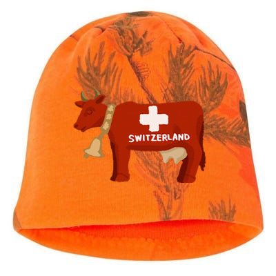 Switzerland Swiss Cow Kati - Camo Knit Beanie