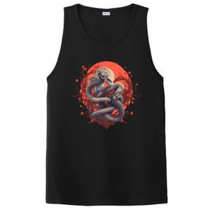 Serpents Snake Couple Rotic Idea Creative Inspiration Cute Gift PosiCharge Competitor Tank