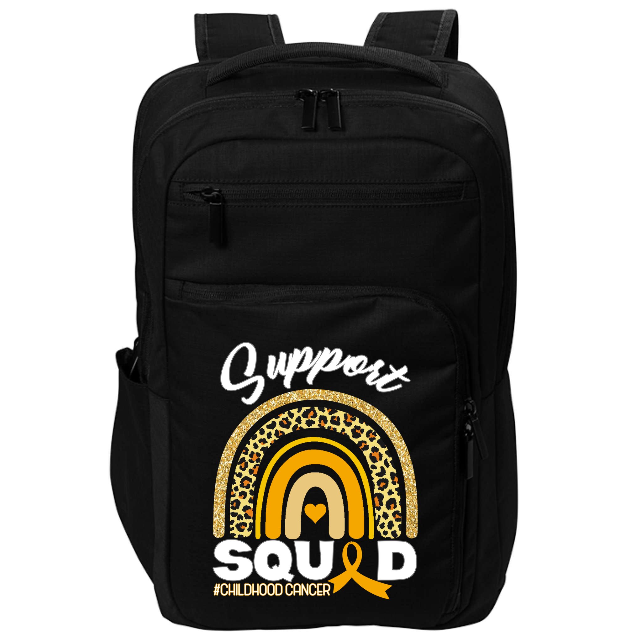 Support Squad Childhood Cancer Impact Tech Backpack