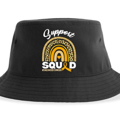 Support Squad Childhood Cancer Sustainable Bucket Hat