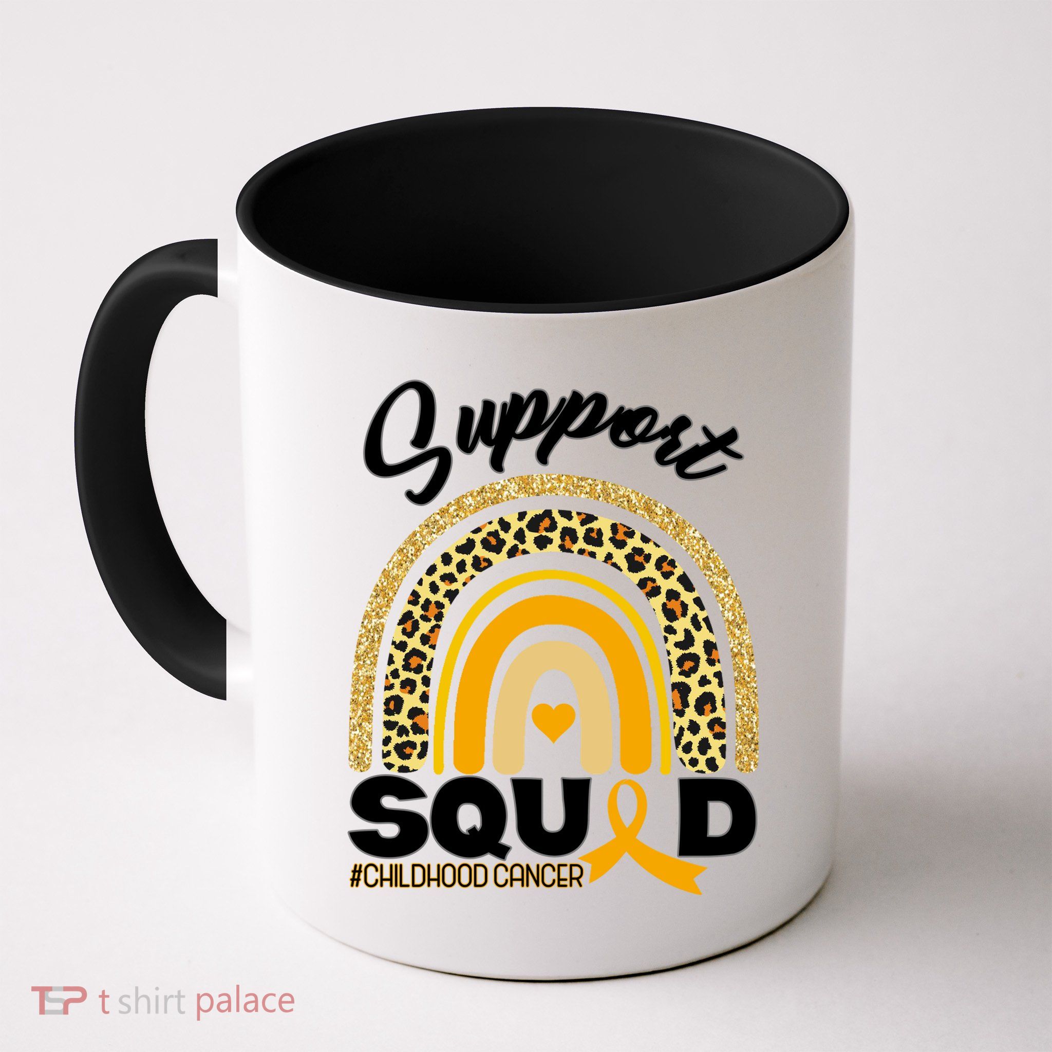 Support Squad Childhood Cancer Mug