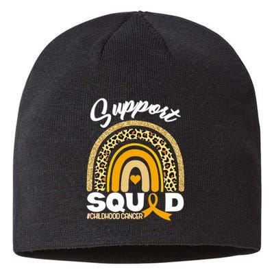 Support Squad Childhood Cancer Sustainable Beanie