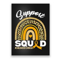 Support Squad Childhood Cancer Poster