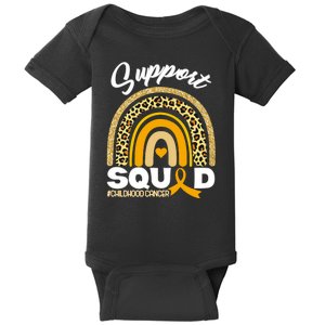 Support Squad Childhood Cancer Baby Bodysuit