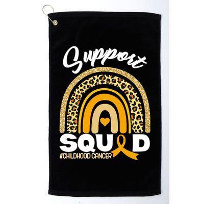 Support Squad Childhood Cancer Golf Towel