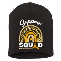 Support Squad Childhood Cancer Short Acrylic Beanie