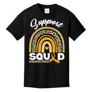 Support Squad Childhood Cancer Kids T-Shirt