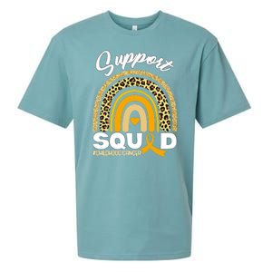 Support Squad Childhood Cancer Sueded Cloud Jersey T-Shirt