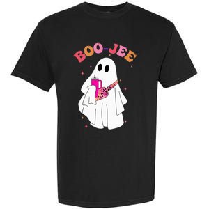 Spooky Season Cute Ghost Halloween Costume Boujee BooJee Garment-Dyed Heavyweight T-Shirt