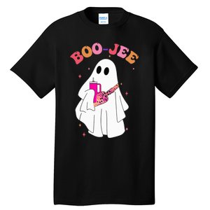 Spooky Season Cute Ghost Halloween Costume Boujee BooJee Tall T-Shirt