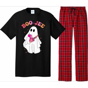 Spooky Season Cute Ghost Halloween Costume Boujee BooJee Pajama Set